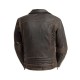 Night Rider - Men's Motorcycle Leather Jacket