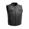 Men's Leather Vest