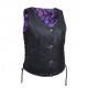 Love Lace Women's Motorcycle Leather Vest