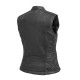 Women's Buckled Zip Front Vest