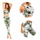 Women Color Print Yoga Set